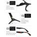 Koosufa Progressive Multifocus Reading Glasses for Men & Women - Anti-Blue Light Retro Design Wood Color Available in Multiple Strengths - Buy Online on GoSupps.com