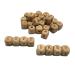 Beech Alphabet Letter Beads 100pc 12mm Square Shape Beech Wood Letter Beads Necklace Accessory DIY Jewelry Beads Mix Letter