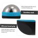 Hapinary Stainless Steel Massage Ball - Manual Muscle Relaxation Device for Health & Wellness | 8.3x7.5x7cm Blue - Buy Online on GoSupps.com