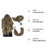 Youngsee Nano Ring Extensions - Real Hair 55cm Brown & Blonde Remy Extensions | 50g #P4/27 for Premium Quality Hair - Buy Online on GoSupps.com