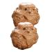 Solustre 2st Baoding Balls Wooden ball Chinese hand massage ball Tool fitness balls Massage balls for the hands mahogany handball gift the ball roll older massage globe wood