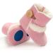 EDOTON Baby Warm Booties with Button Design | Soft Non-slip Sole Snow Boots for 0-6 Months | Pink - Buy Online on GoSupps.com