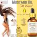 Buy Pure Natural Mustard Oil | Greenwood Essential 15ml Cold-Pressed Brassica Juncea with Glass Dropper - Therapeutic Quality - Buy Online on GoSupps.com