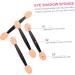 SKISUNO 200 Pcs Double Ended Eyeshadow Brush Beauty Sponge Dual-side Protable Sponges Emulsion Black - Buy Online on GoSupps.com