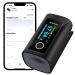 Viatom pulseximeters with Bluetooth and offline memory oxygen saturation measuring device finger blood oxygen measuring device finger for SP-O2 and heart rate knife including batteries and retail band