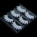White Cosplay False Eyelashes - Thick & Natural | Paintable for Easter & Halloween Costume Parties | Stage Performance Lashes (MQ1-15mm) - Buy Online on GoSupps.com