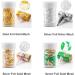 UV Sticker Nail Decorating Manicure Nail Foils 3D Gold Flakes Nail Art Foils Gold Silver Foil Mesh(Green Foil Gold Mesh) - Buy Online on GoSupps.com