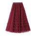 Hehiy ladies tulle rock Tt Rock 50er Rockabilly Petticoat Tutu Unterrock Short Ballet Dance Dress Cosplay Ball Dress In the evening dress tt Women black glitter tulle skirt ladies pink knee long m wine