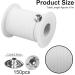61m Candle Wicks & 150 Candle Holder Clips for DIY Wedding & Communion Candles - Premium White Wick for Fragrance Candles - Buy Online on GoSupps.com