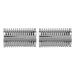 Manual rapids Accessories Traditional 2-page double edge safety hair removering body care products old style double-sided razor hair remover