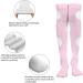 Girls' Novelty Calf Compression Crew Socks - White Polka Dots on Pink | Ideal for Outdoor Walking, Hiking, Yoga & Running | Durable Spandex Blend | Cozy & Warm - Buy Online on GoSupps.com