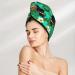 Tropical Birds Coral Velvet Quick-Dry Hair Cap | Travel & Home Hair Towel for Men & Women - Shop Now - Buy Online on GoSupps.com