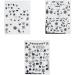 Halloween Nail Sticker Adhesive 3D Luminous Little Monster Nail Art Accessories for Women Style1. - Buy Online on GoSupps.com