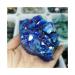 Room Decoration Beautiful Natural Amethyst Cluster Aura Crystal Electroplating Titanium Quartz Cluster Stone Natural Quartz Crystal Gift (Color : Light Green Size : 150-200g) 150-200g Light Green
