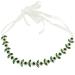 PrettyLife Green Crystal Bridal Headpiece | Rhinestone Wedding Headband for Bride | Gold Hair Accessories - Buy Online on GoSupps.com