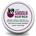 SHOOLA Pain Relief Balm for Headaches Joint Pain Back Pain Muscle Pain Nasal Sinus Infection Menstrual Pain Maximum Strength Relieving Rub Cream-100% Organic Essential Oil Salve