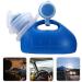 Portable Male Car Urinal 2000ml Large Capacity Reusable Bottles Urinal Travel Mobile Pee Night Camping Potty with Pot Lid Blue 1pcs - Buy Online on GoSupps.com