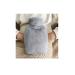 Heat bottle PVC hot water bag with lid hot water bottle with a soft cover exhaustive 2l large heat bottles with kangaroo pocket hand warmer for adults/children