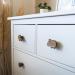 PLT 4-Piece Animal Handle Set - Untreated Walnut Knobs for Children's Furniture | Cute Elephant Lion Hippo Giraffe Designs | Perfect Gift Idea - Buy Online on GoSupps.com