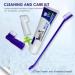 YANGYANGDA Toothbrush and Toothpaste Cat Fingerbrush Toothpaste Set Pet Store Hospital Shelter Teeth Care Kit for Fresh Breath for Puppies - Buy Online on GoSupps.com