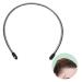 Men's Slicked Back Headband  Outdoor Sports Fashion Pigtail Hair Band/Never Paint-shedding Metal Head Buckle Clip for Mens Long Hair  Braid and other Hair Styles - Small Spring