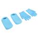 Healeved Moisturizing Gloves Cracked Skin Socks Moisturizing Toe Socks Heal Gloves Womens Socks Hosiery Moisturizing Socks Silicone Gel Cracked Skin Gloves Gel Heel Sleeves Spa