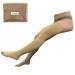 Thigh Open Toe 20-30 mmHg Firm Compression High Leg Swelling Stocking Beige L/XL
