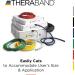 48 Theraband Resistance Tube with Soft Handles - Blue, Extra Heavy - Buy Online on GoSupps.com