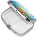  Turtle & Fish Printing Small Pill Case | Cute 2 Compartment Travel Pill Box | Organizer for Pocket & Purse Gifts  - Buy Online on GoSupps.com