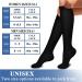 Charmking Compression Socks (3 Pairs) 15-20mmHg for Women & Men - Ideal for Athletic Running & Cycling - Small-Medium - Black - Buy Online on GoSupps.com