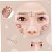 SOESFOUFU Eyebrow Drawing Ruler 2pcs Eyebrow Positioning Line Makeup Tools Eyebrow Wire Ruler Ink Eyebrow Mapping Ruler - Buy Online on GoSupps.com