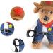 Hillento Cowboy Dog Costume with Hat - XL Cowboy Halloween Costume for Dogs & Cats - Fun Western Cosplay Outfit - Buy Online on GoSupps.com