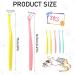 Buy Soft Bristle Pet Toothbrush Set for Small Dogs & Cats - 5 Pcs Round & Pointed Heads Ideal for Puppy & Kitten Dental Care - Buy Online on GoSupps.com