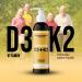 Androgenesis Vitamin D3 K2 Maximum Strength Topical Gel - 15000+ IU Per Pump - Buy Online on GoSupps.com