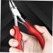 HAPINARY Nail Trimmer 1pc Nail Clippers Nail Salon Nail Art Tool Skin Pliers Needle Nose Pliers Nail Care Kit Pedicure Tools Toe Clippers for Seniors Stainless Steel Red Nail File Manicure - Buy Online on GoSupps.com