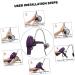 Alipis Adjustable Blow Bathroom Storage Suction Hair Stand Cup Steel Holder Dryer Rack Hands - Buy Online on GoSupps.com