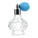 FRCOLOR perfume glass bottle Spray For Perfume glass perfume antique perfume sprayer refillable perfume empty perfume container refillable liquid container travel vintage decorate 11x6x6cm Blue