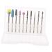 Healeved Nail Polisher Nail Drill Bits for Manicure - Carbide & Metal Alloy Manicure Tools