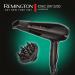 Remington D3198 Ionic Conditioning Hair Dryer with Diffuser and Concentrator Attachments - 2200 W, Black - Buy Online on GoSupps.com