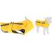 Flamingo Raincoat Ciro - Yellow 80cm | Stylish Waterproof Outerwear for Pets - Free International Shipping - Buy Online on GoSupps.com