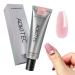 Aokitec Aokitec Poly Gel Rose - 60g - For nail extensions - Naturally strengthens - Durable polyacrylic gel - Easy to apply - For nails French nail art dual tips