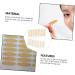 SOESFOUFU 40 Sheets Lace Double Eyelid Sticker Double Stick Tape Eyelid Lift Tapes Natural Eyelid Patch Miss - Buy Online on GoSupps.com