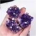 Natural Raw Amethyst Quartz Purple Crystal Cluster Stones Specimen Home Decoration Crafts Decoration Ornament Crystal Decorations FZUGEDRLI - Buy Online on GoSupps.com