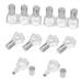 Stahad 12 pieces roller bottle made of glass perfume Schchen perfume empty bottles lip balm roller bottles of empty roller bottles perfume scooter bottles oil bottle travel ball silver 5.5x3cm