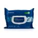 McKesson StayDry Disposable Washcloths with Aloe, 100 Count, 2- Ply Pre-Moistened, Hypoallergenic, Dermatologist Tested Wipes - Formulated with Vitamin E (Pack of 1)