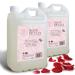 GPQ GPQ - 2-in-1 Rose Petal Gel/Shampoo | 2 x 5L Containers | 90% Natural Origin | Hotel Amenities | With After-