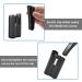 2-Pack Insulin Pump Belt Clip for Medtronic MiniMed 670G 770G 780G 630G 640G Pumps - Black - Buy Online on GoSupps.com