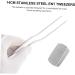 ULTECHNOVO Stainless Steel Tweezers Set - Eyelash Extension & Earwax Removal Kit (3pcs) - Buy Online on GoSupps.com