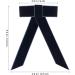 Minkissy Large Velvet Hair Bow Clips - Bowknot Hair Clip Velvet Hair Bow Barrettes Satin Ribbon Hair Bow Collection for Women Girls (Blue Edge) - Buy Online on GoSupps.com