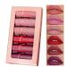 GL-TURELIFES 6 Pack Matte Lipsticks Set Velvet Toter lipstick kit waterproof durable smooth non-detachment cup sexy color lipsticks with gift box